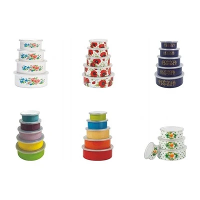 Enamel Ice Bowl Set